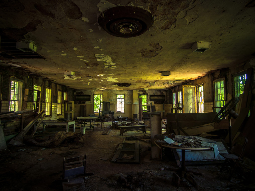 abandoned forest haven asylum