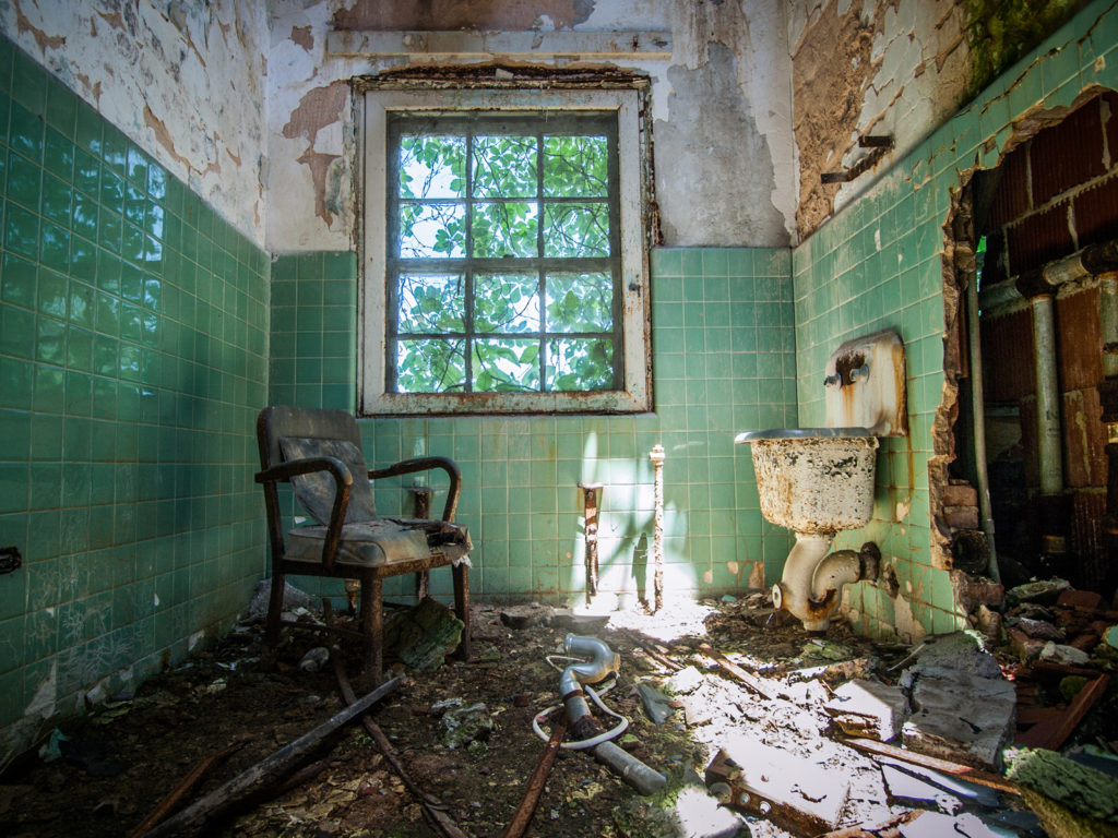 abandoned forest haven asylum