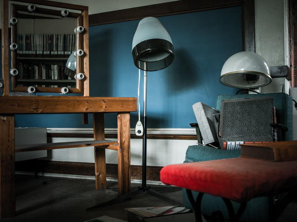 abandoned film school and production studio in pennsylvania