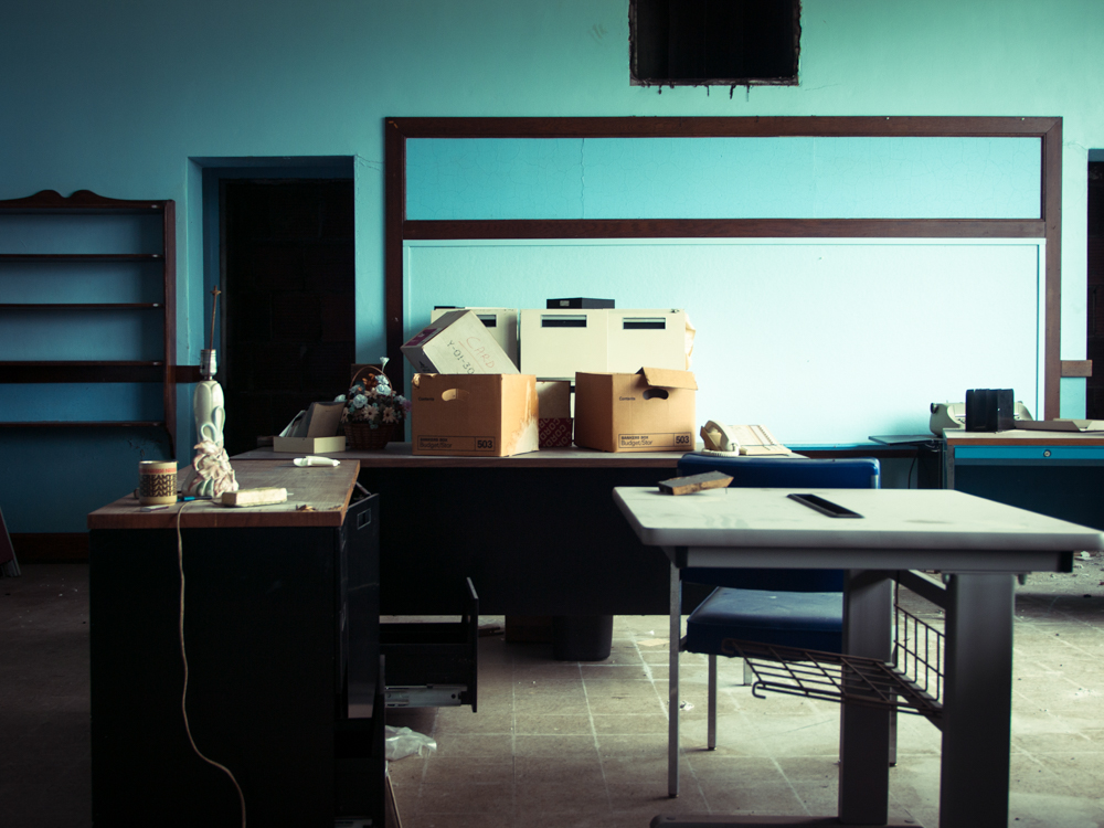 abandoned film school and production studio in pennsylvania