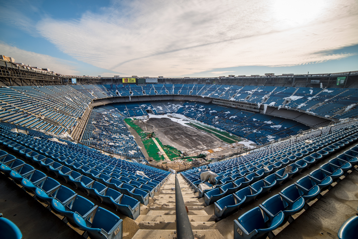 The Pontiac Silverdome's Final Moments