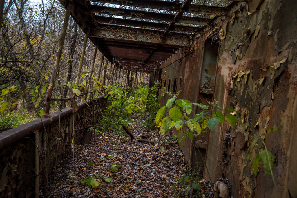 rusted abandoned ghost ship
