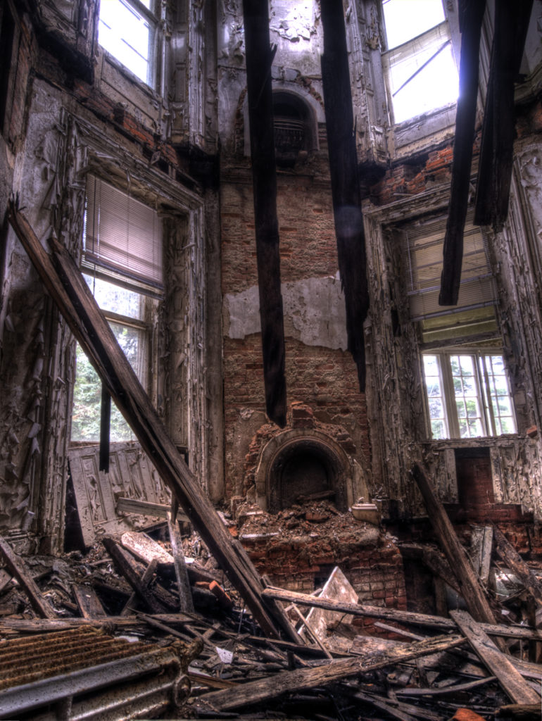 steele mansion abandoned