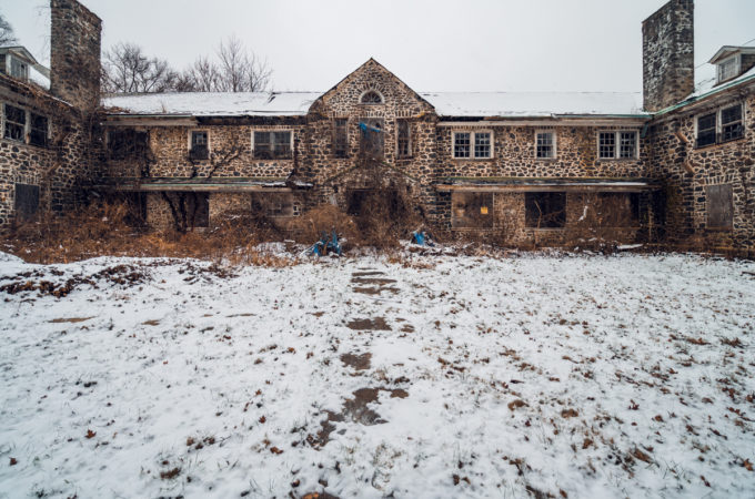 Abandoned Cottages of the Old Sleighton School Village