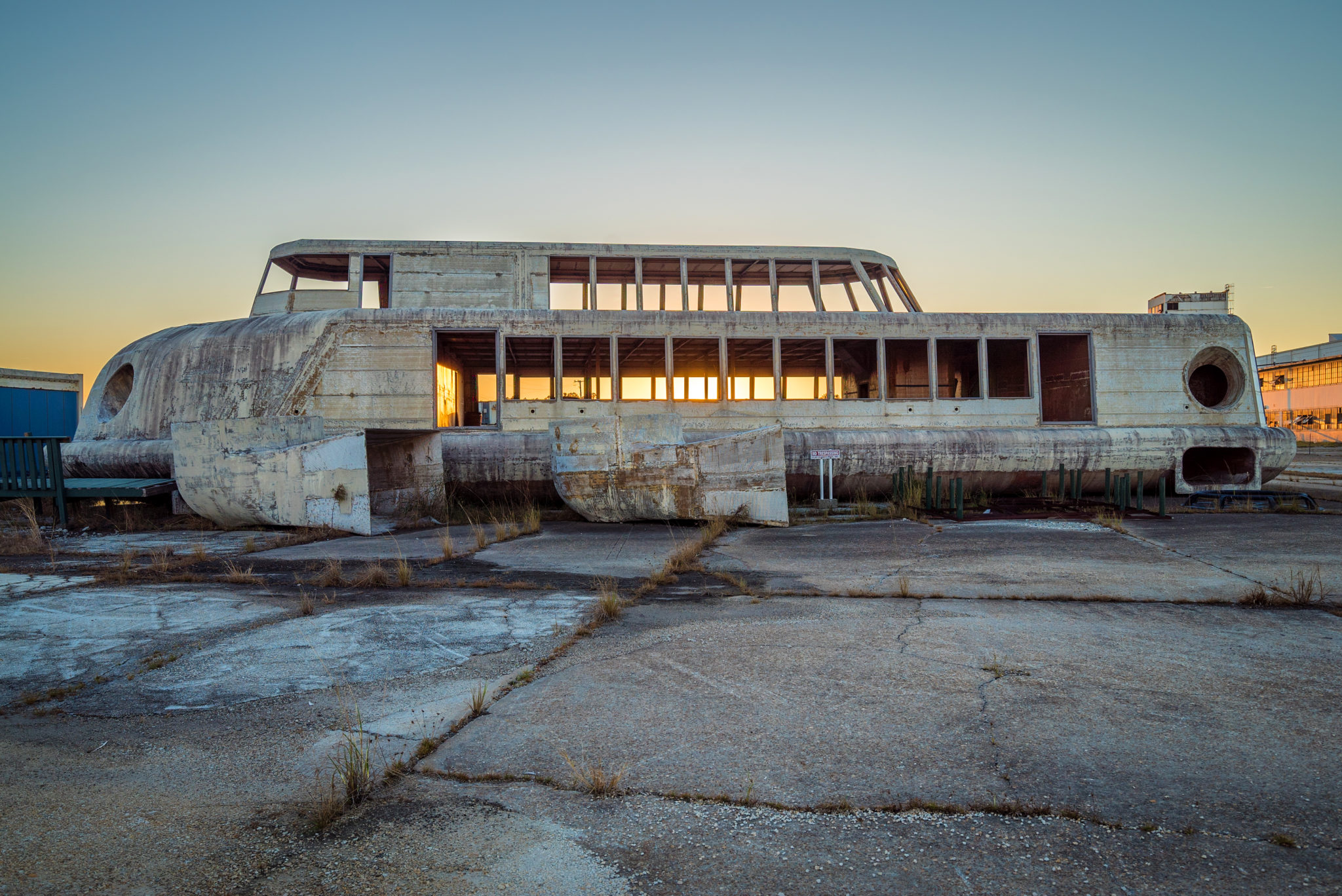 Abandoned Atlas Hovercraft