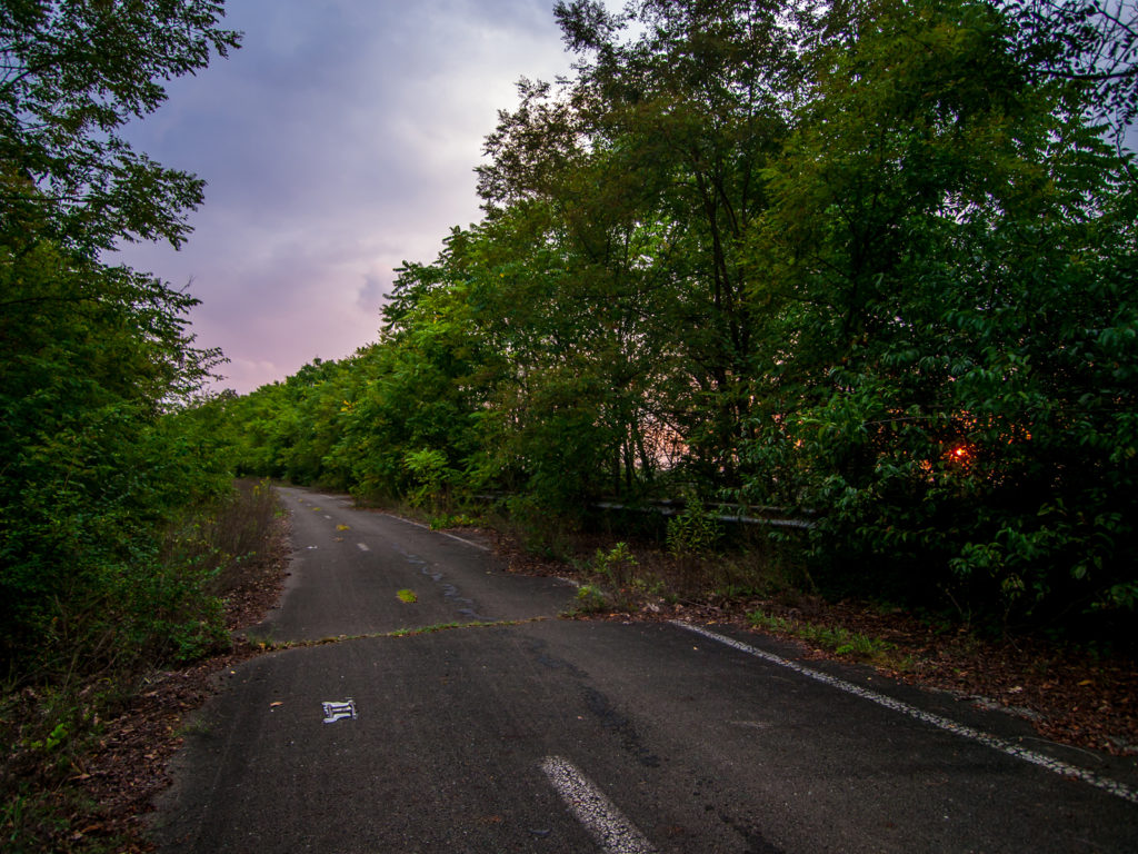 abandoned pennsylvania turnpike crumbling road