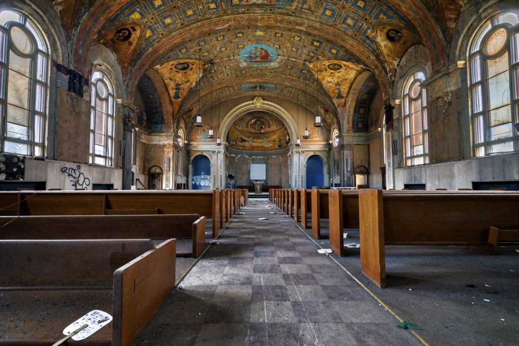 abandoned nativity of the blessed virgin mary church in cleveland