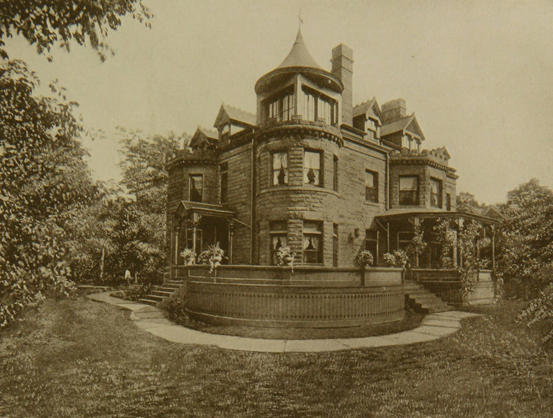 levi scofield mansion cleveland historic photo