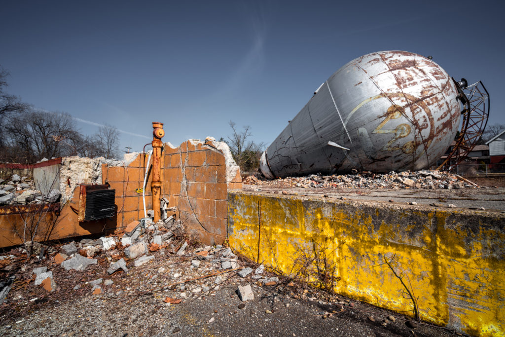 abandoned westinghouse atom smasher
