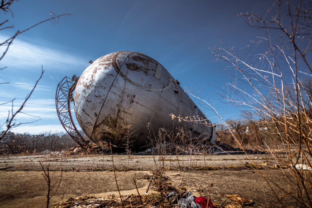 abandoned westinghouse atom smasher