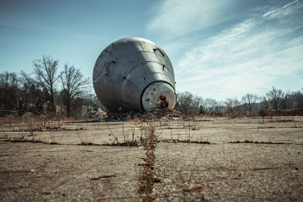 abandoned westinghouse atom smasher