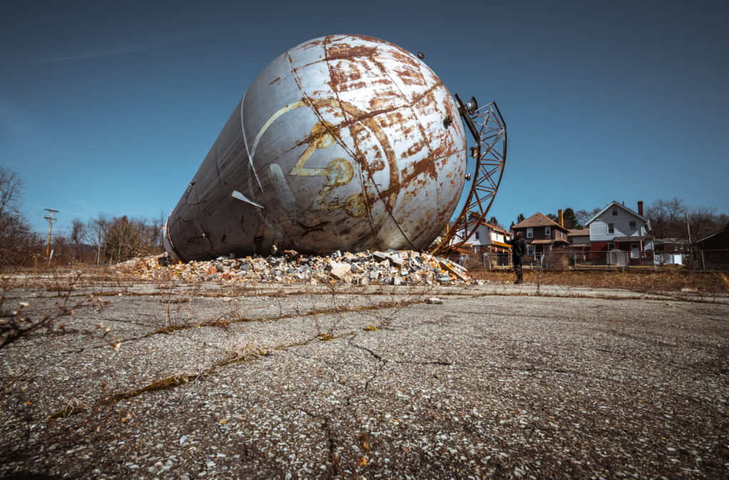 abandoned westinghouse atom smasher