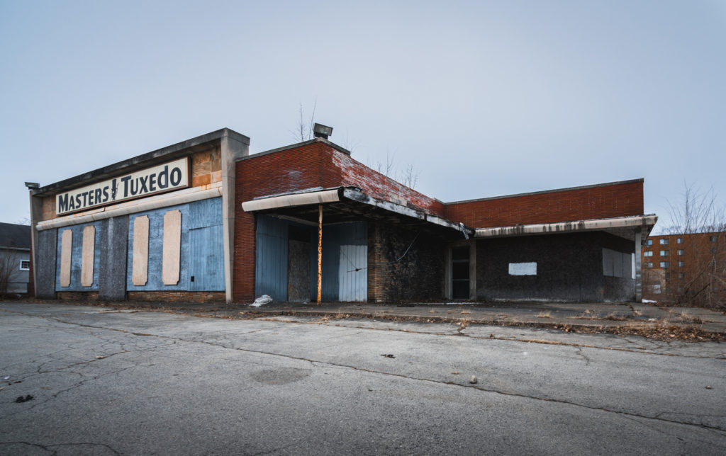 Abandoned Masters Tuxedo Youngstown Ohio