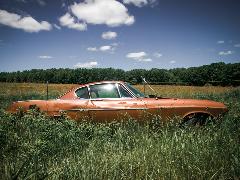 volvo graveyard rusty cars ravenna ohio