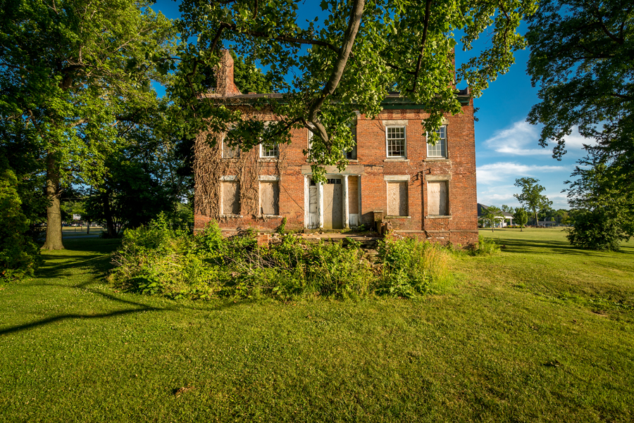abandoned lorimer parmly mansion perry ohio