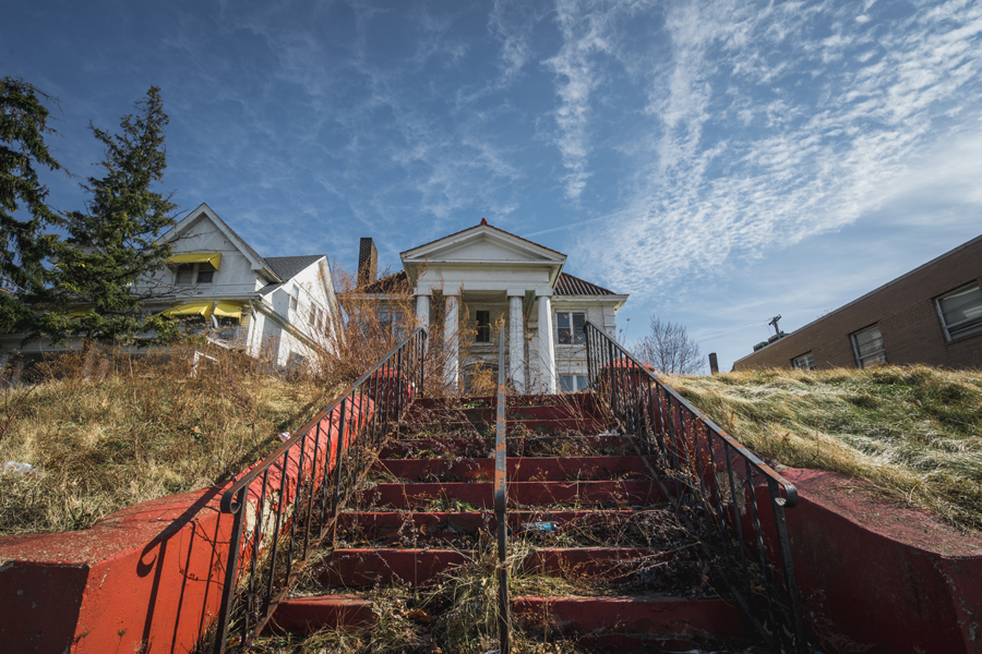 deboe house abandoned east cleveland ohio