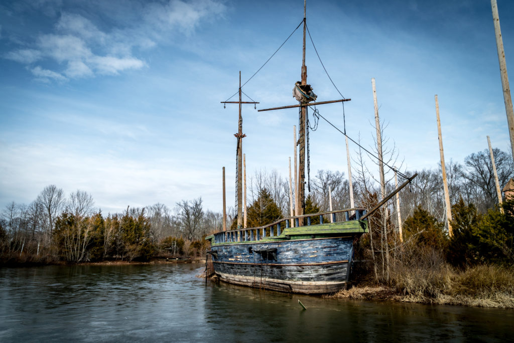 abandoned shipwreck virginia