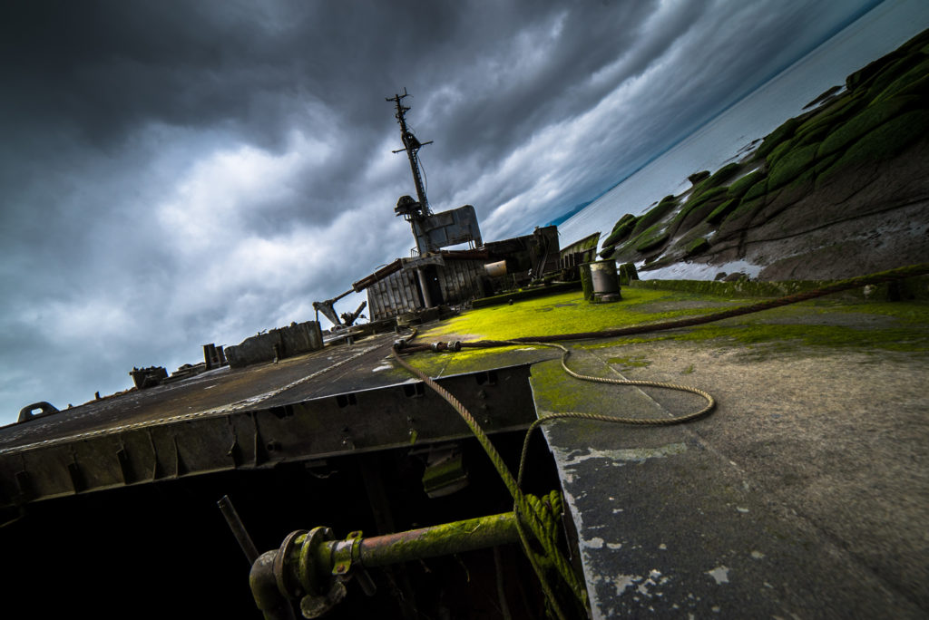 Abandoned Shipwreck Washington