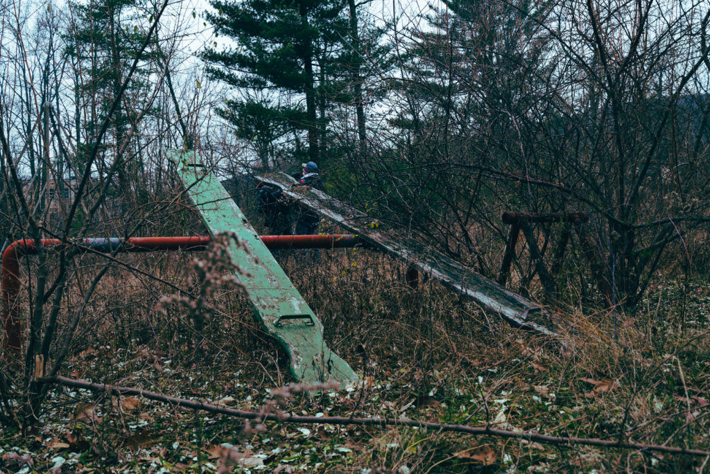 Abandoned teeter totter 