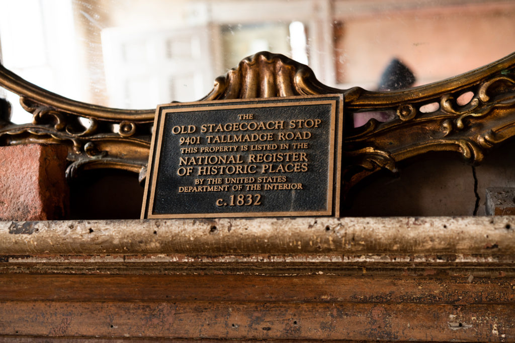 national register of historic places plaque stagecoach inn