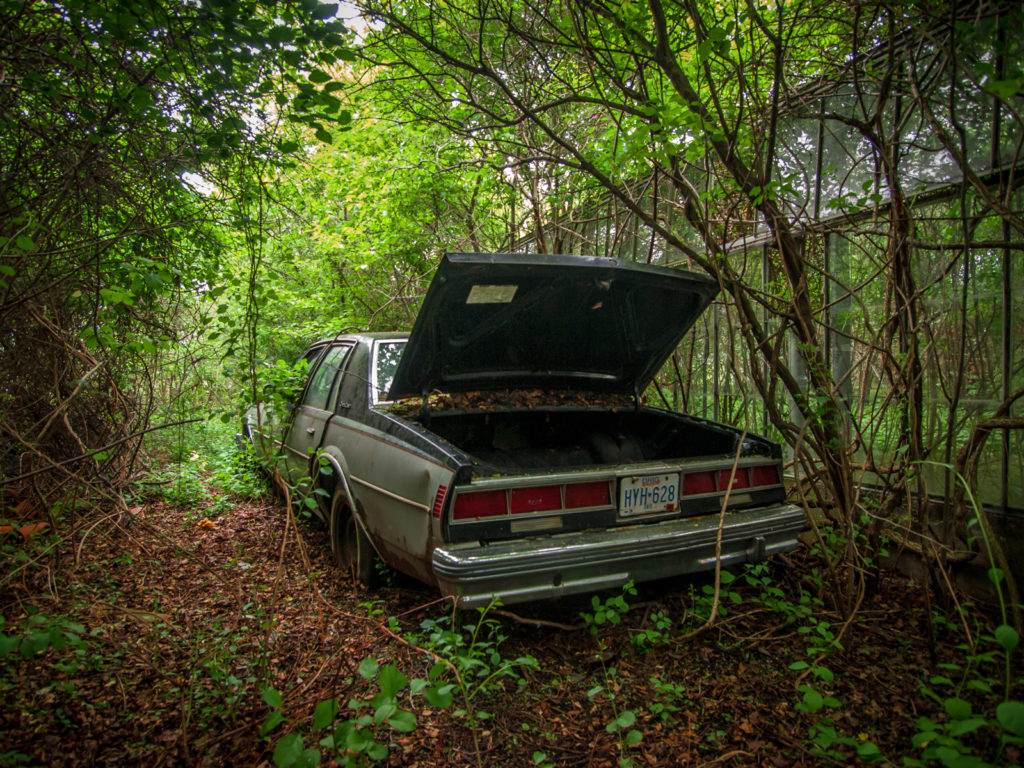 otto's abandoned greenhouse in ohio