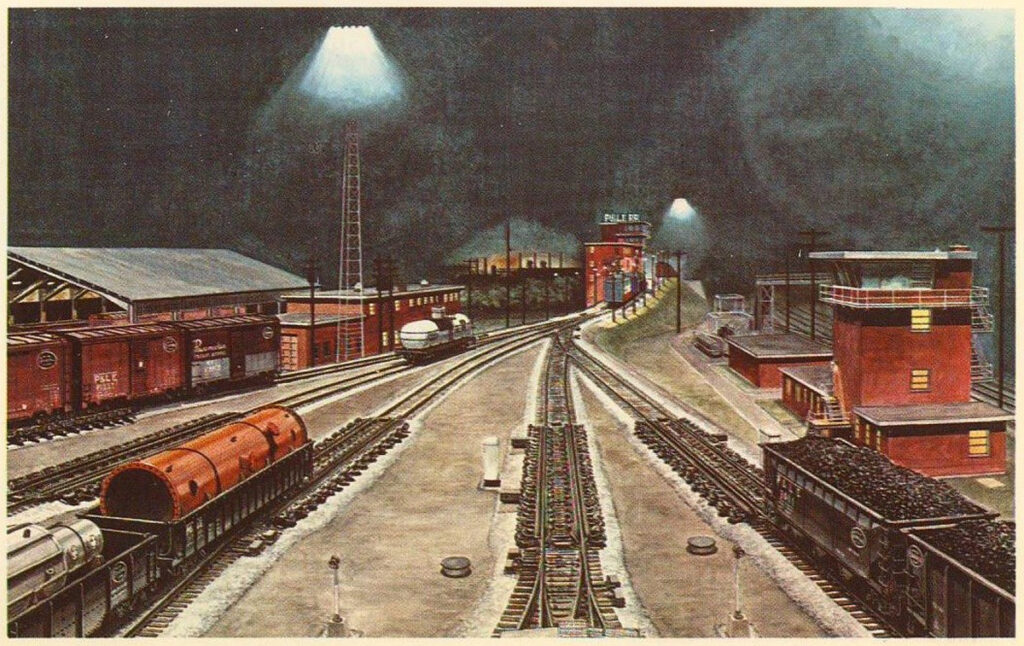 Youngstown P&LE Railroad Gateway Yard