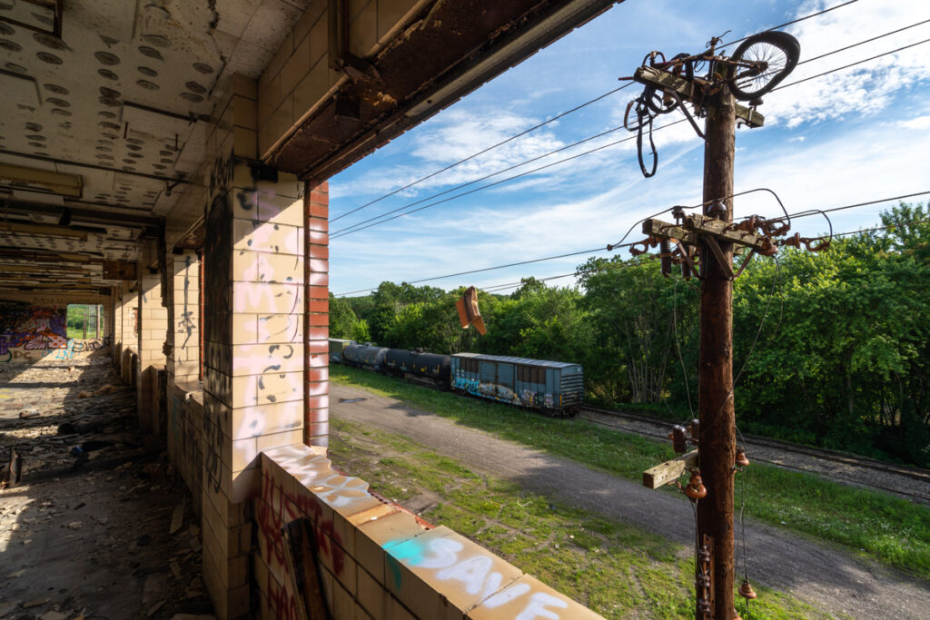 Youngstown P&LE Railroad Gateway Yard