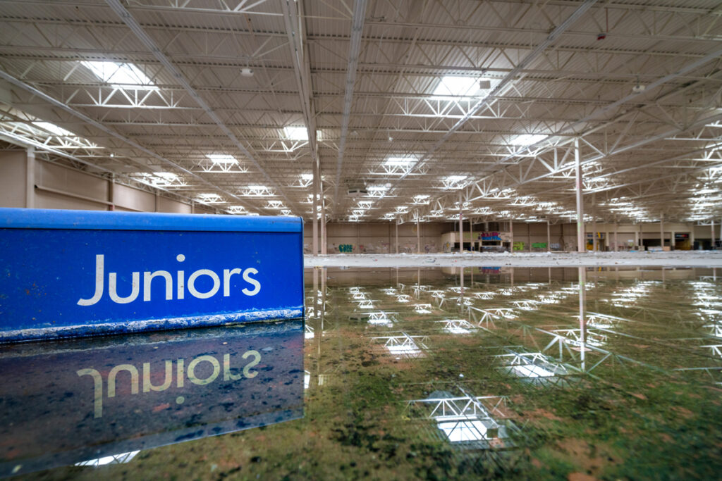 Inside City View Center Walmart
