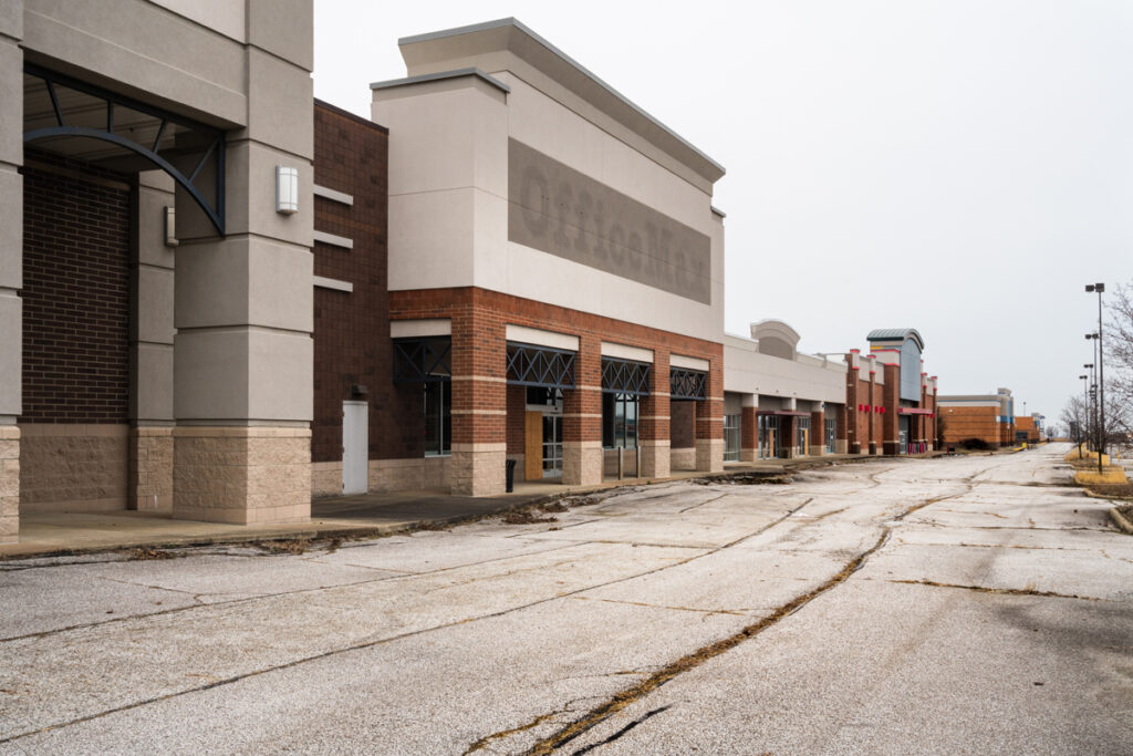 Office max abandoned storefront