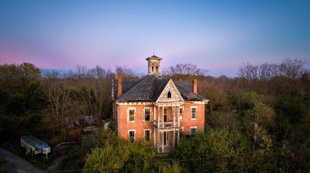 Abandoned Markey Mansion