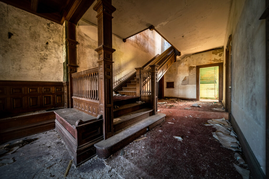 abandoned dunnington mansion in virginia