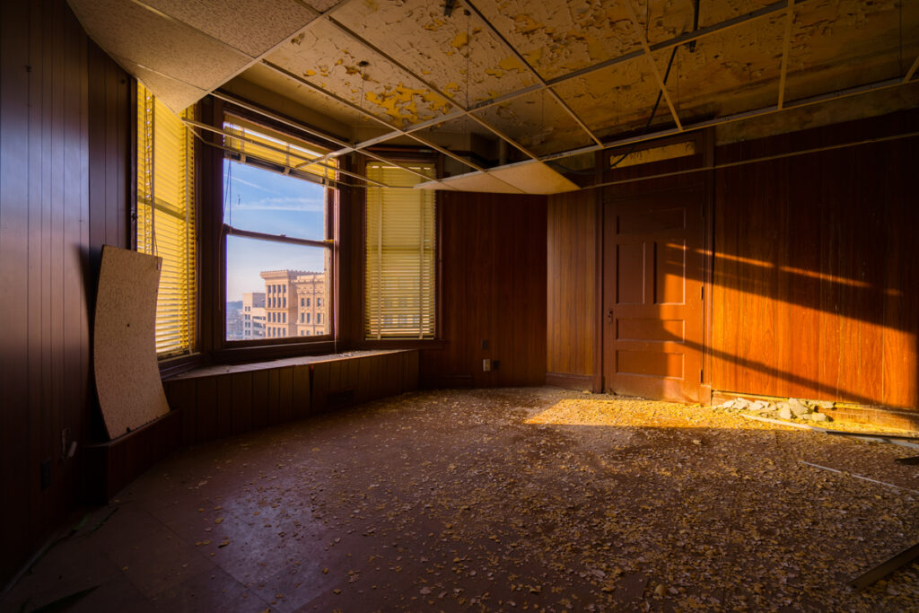 abandoned centre city dayton ohio