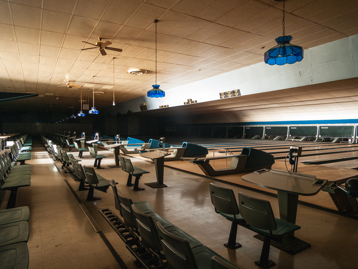 An Abandoned Bowling Alley Untouched For Years Architectural Afterlife