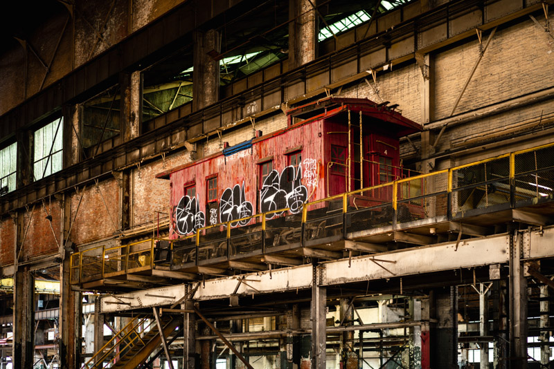 Abandoned factory - McDowell Wellman Seaver