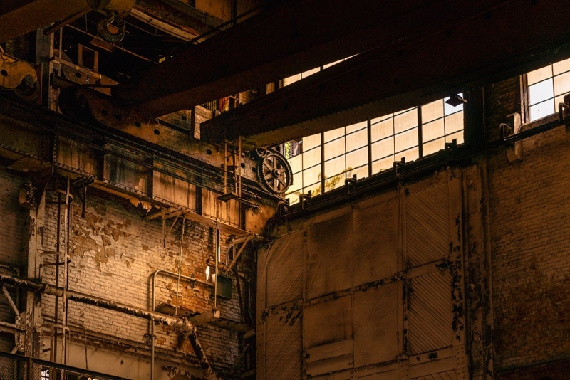 Abandoned factory - McDowell Wellman Seaver