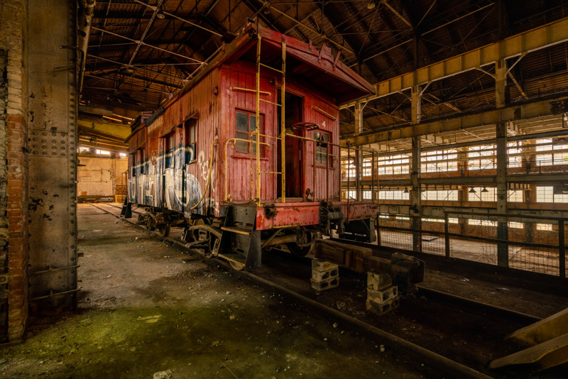 Abandoned factory - McDowell Wellman Seaver