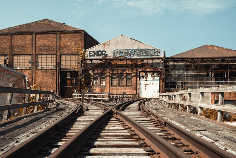 Abandoned factory - McDowell Wellman Seaver