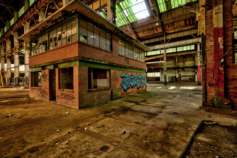 Abandoned factory - McDowell Wellman Seaver