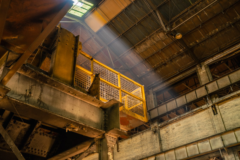 Abandoned factory - McDowell Wellman Seaver