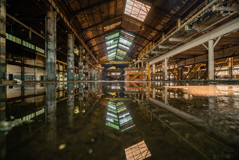 Abandoned factory - McDowell Wellman Seaver