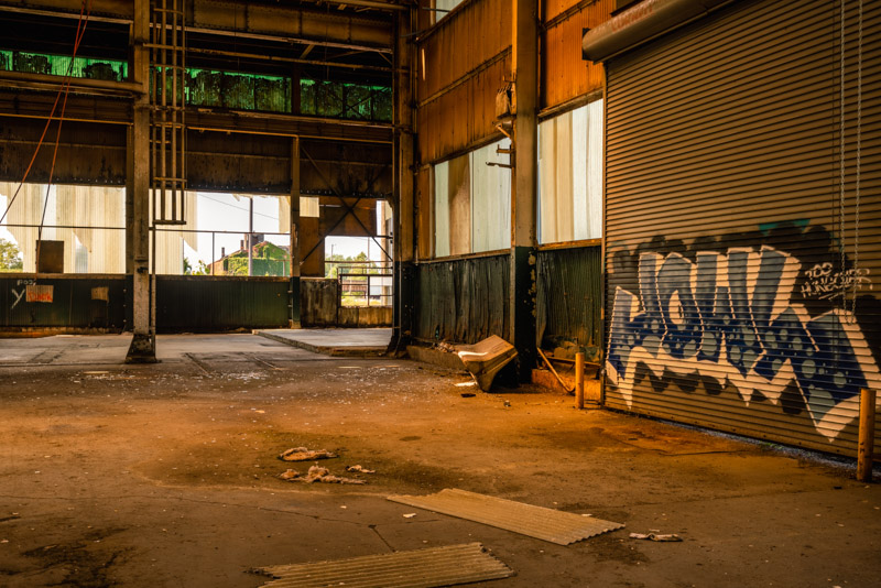 Abandoned factory - McDowell Wellman Seaver