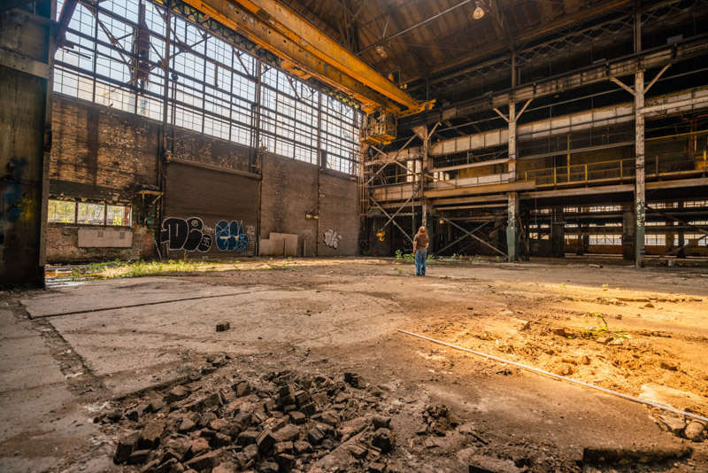 Abandoned factory - McDowell Wellman Seaver