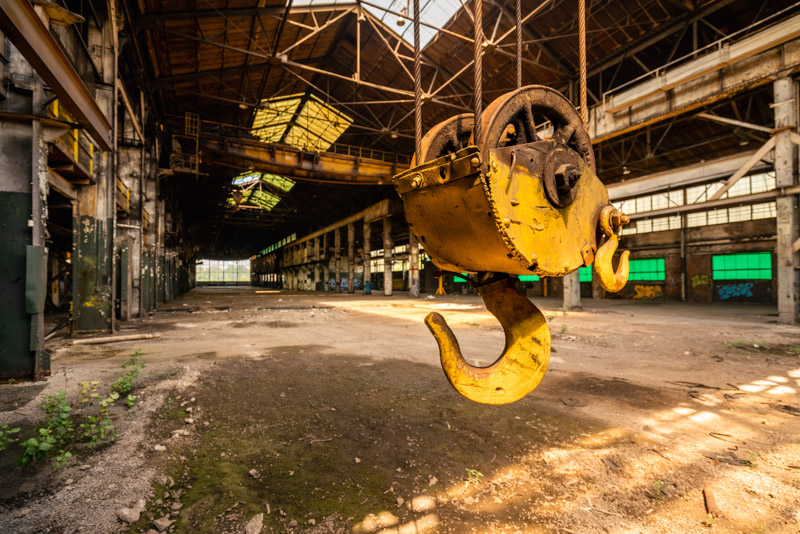 Abandoned factory - McDowell Wellman Seaver