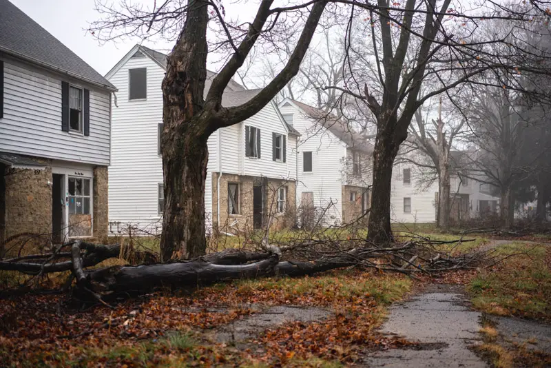 Over 100 Homes Abandoned In This Columbus Ohio Neighborhood