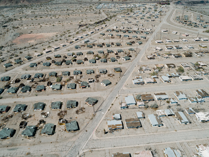 eagle mountain ghost town aerial