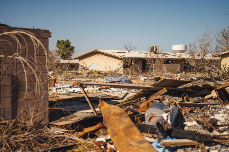 abandoned George Air Force Base 