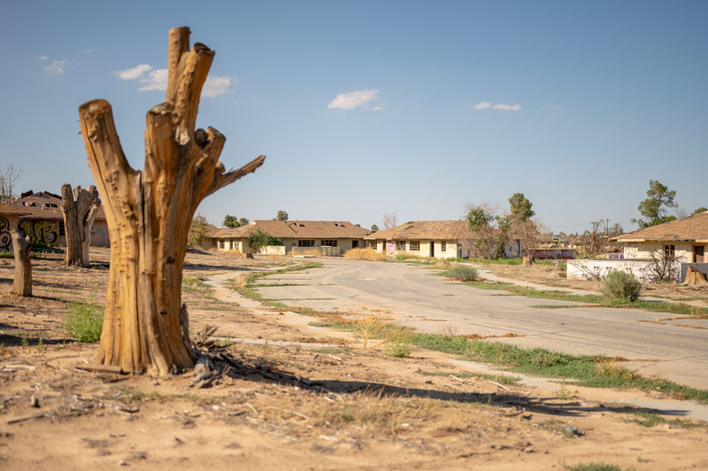 abandoned George Air Force Base 