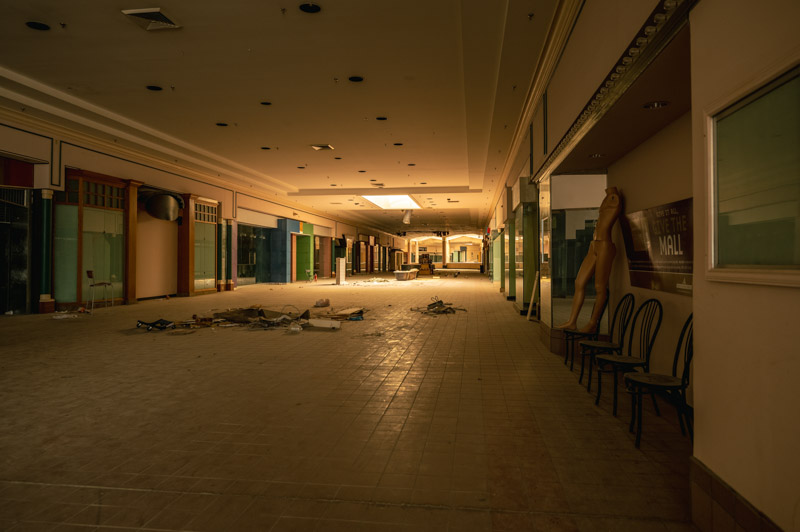 abandoned montgomery mall