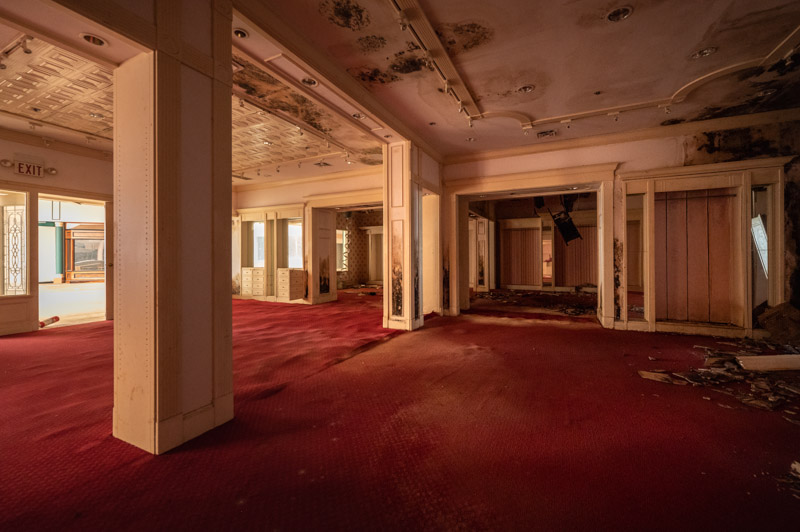 abandoned montgomery mall
