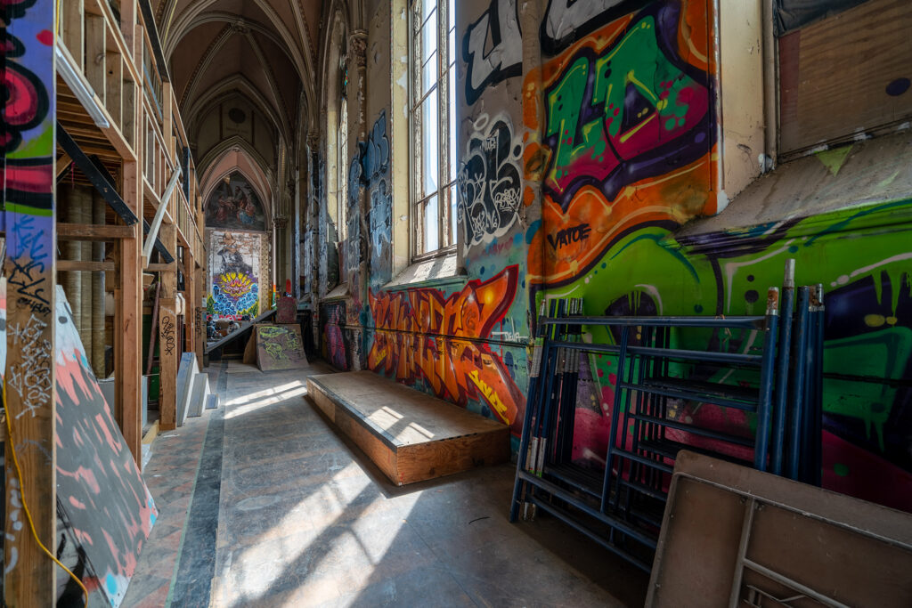 Sk8 Liborius skatepark church in St. Louis